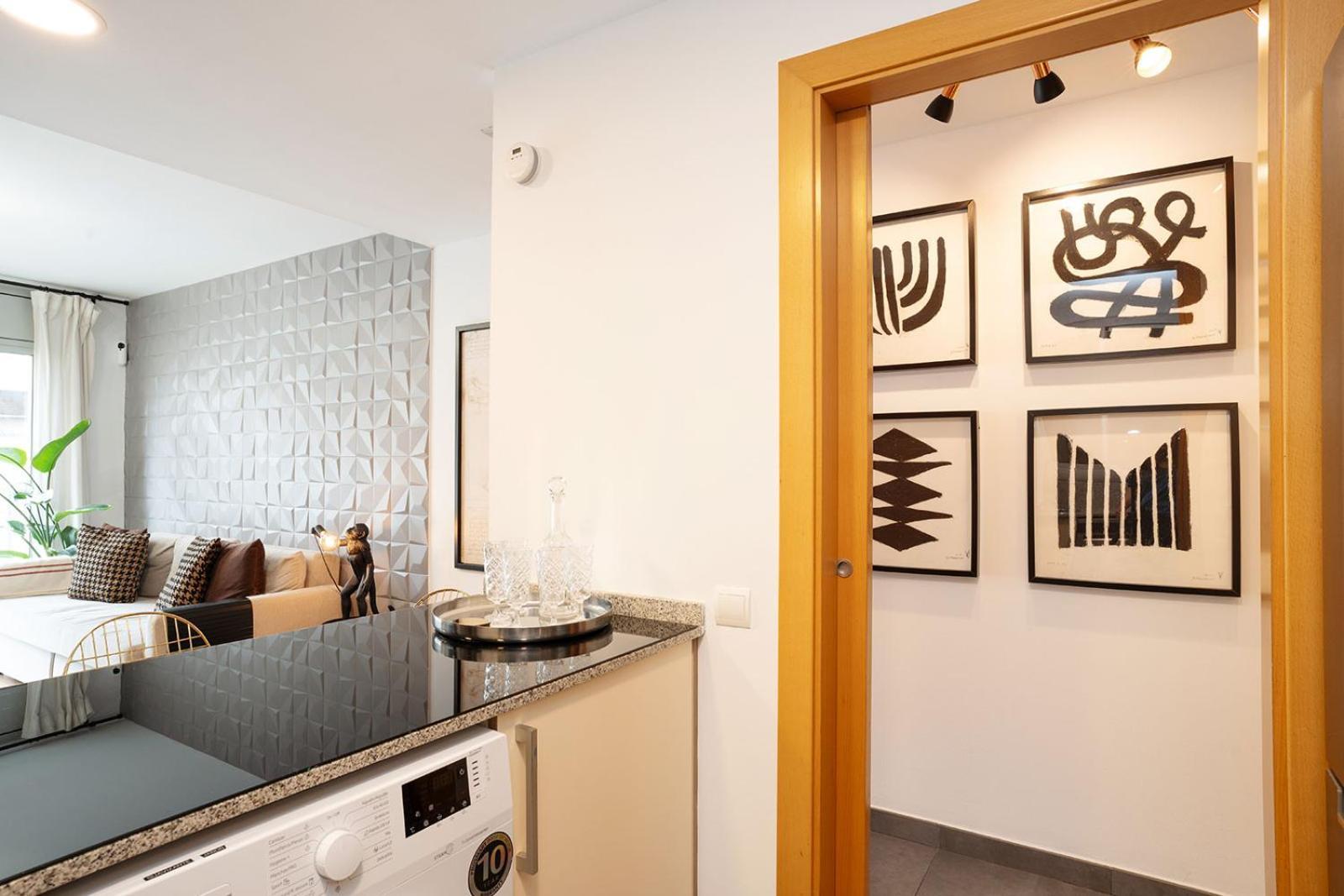 Modern Apartment Near Pl. Espana Barcelona Ngoại thất bức ảnh